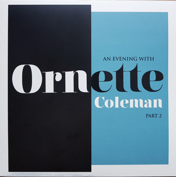 Ornette Coleman An Evening With Vinyl LP Clear RSD 2018