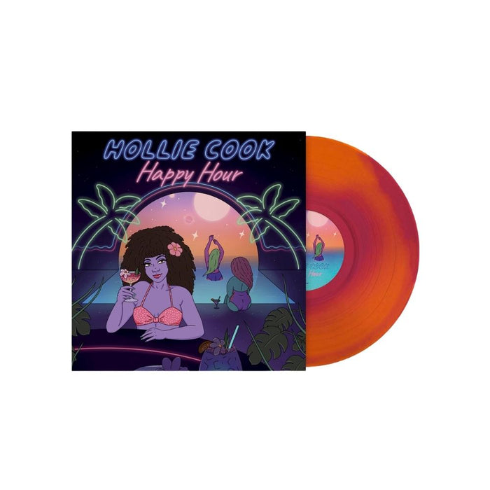 Hollie Cook Happy Hour Vinyl LP Indies Orchid & Tangerine Colour 2022