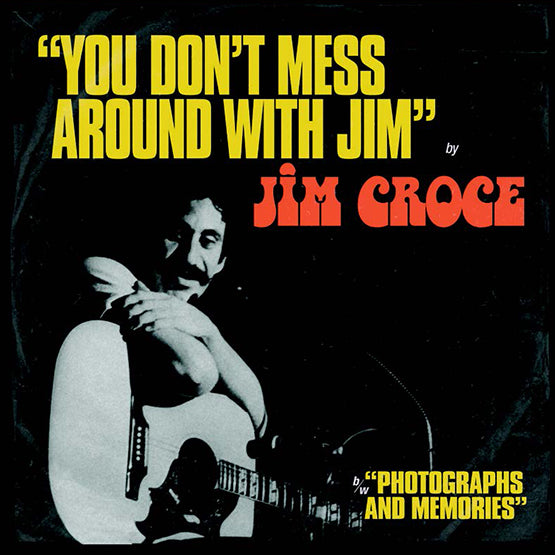 Jim Croce You Don't Mess Around With Jim / Operator (That's Not The Way It Feels) Vinyl 12" Tangerine Colour RSD 2021