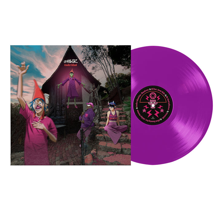 GORILLAZ Cracker Island Vinyl LP Indies Neon Purple 2023