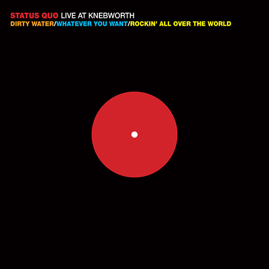 Status Quo Live At Knebworth 12" Vinyl Colour RSD 2021