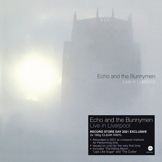 Echo & The Bunnymen Live In Liverpool Vinyl LP Clear RSD 2021