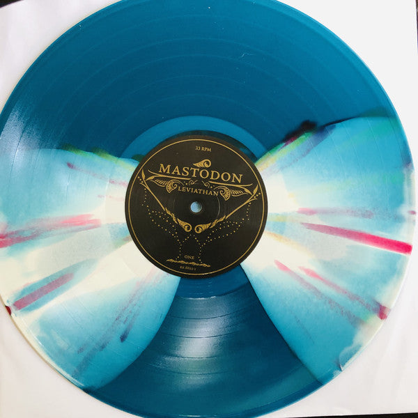 Mastodon Leviathan Vinyl LP Butterfly with Splatter Colour 2021