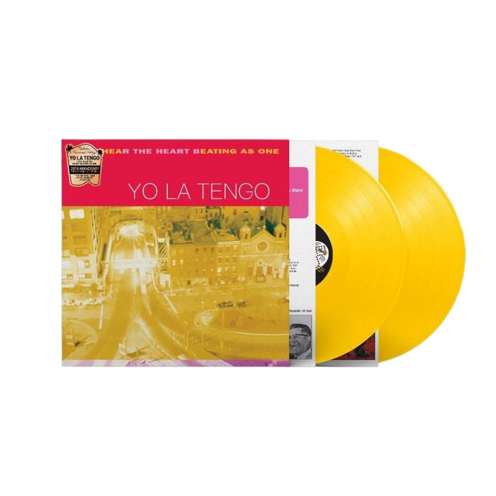 Yo La Tengo I Can Hear The Heart Beating As One Vinyl LP 25th Anniversary Edition Yellow Colour 2022