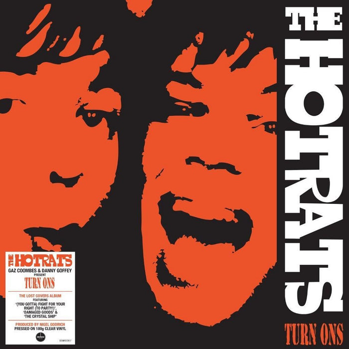 The Hotrats Turn Ons Vinyl LP Clear Colour 2021