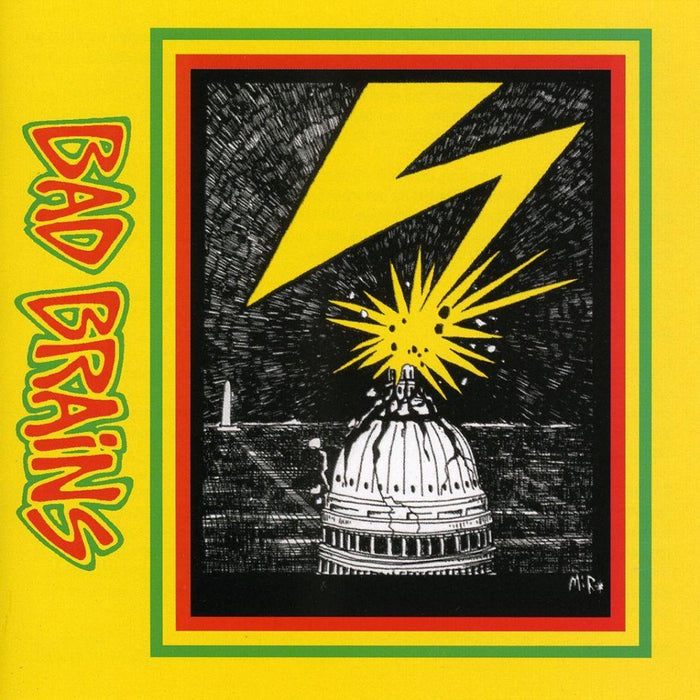 Bad Brains Bad Brains (Self Titled) Vinyl LP Limited Transparent Red Colour 2022