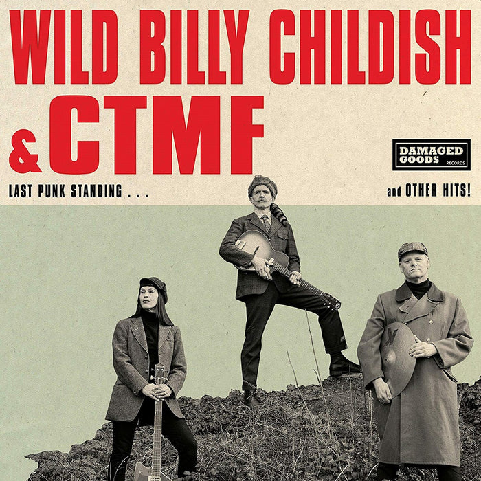 Wild Billy Childish & CTMF Last Punk Standing Limited Red Vinyl LP 2019