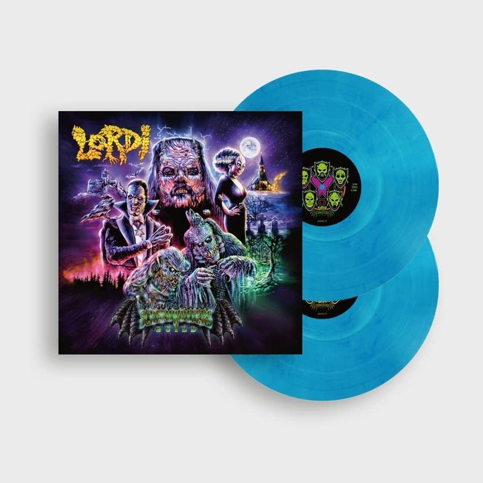 Lordi Screem Writers Guild Transparent Blue Marble Colour Vinyl LP 2023