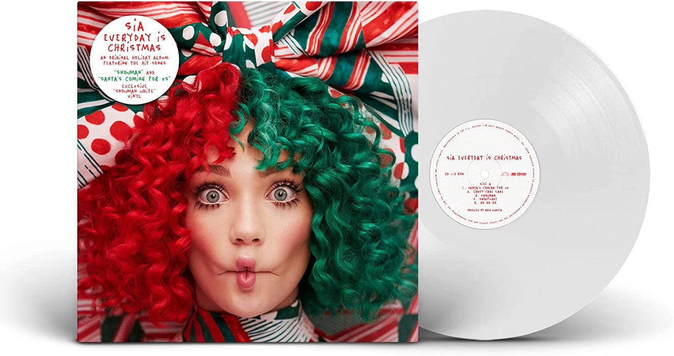 Sia Everyday Is Christmas Vinyl LP White Colour 2022