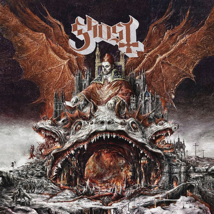 Ghost Prequelle Ltd Clear/Silver Swirl Coloured LP NEW