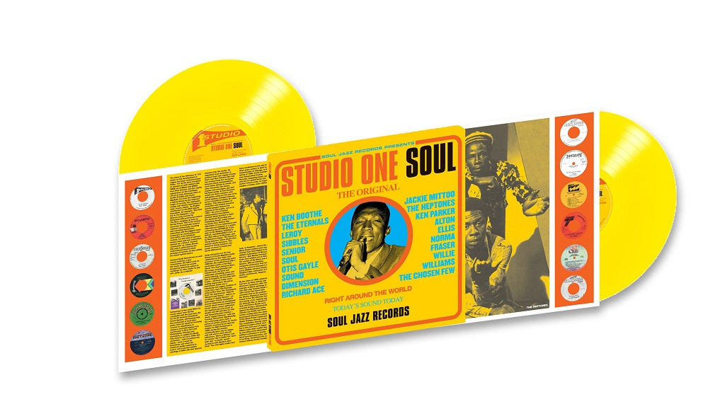 Soul Jazz Records Presents Studio One Soul Vinyl LP Yellow Colour RSD 2021