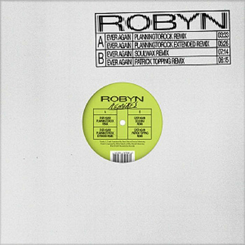 Robyn Ever Again (Remixes) 12" Single LOVE RECORD STORES 2020