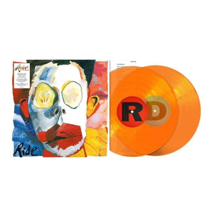 Ride Going Blank Again Vinyl LP Reissue Transparent Orange Colour 2022