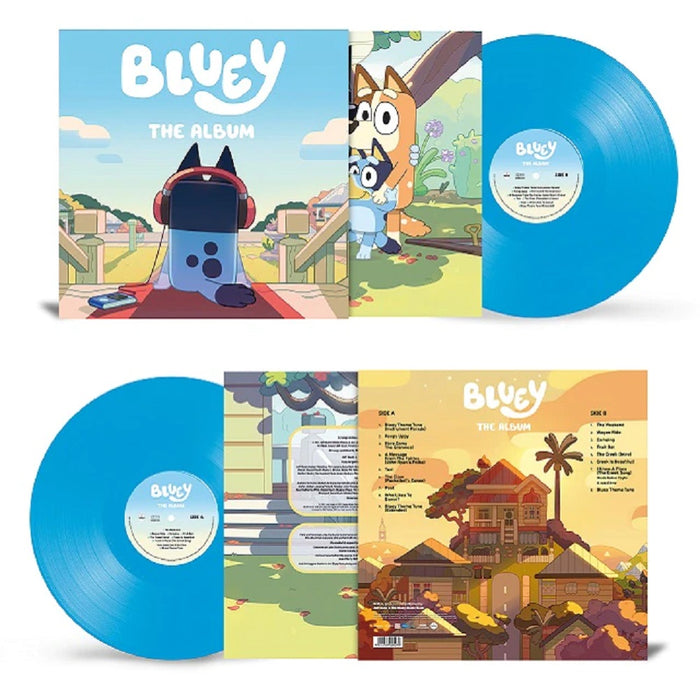 Bluey The Album Vinyl LP Blue Colour + Poster 2021