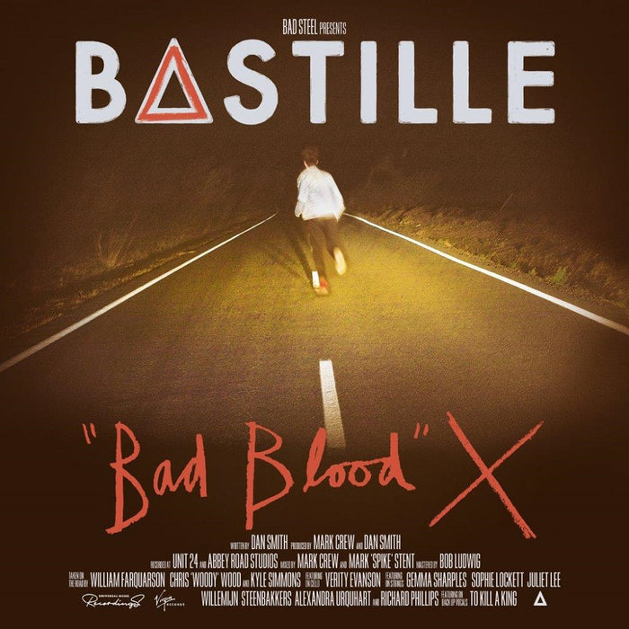 Bastille Bad Blood X Vinyl LP Crystal Clear Colour & 7" Single 2023