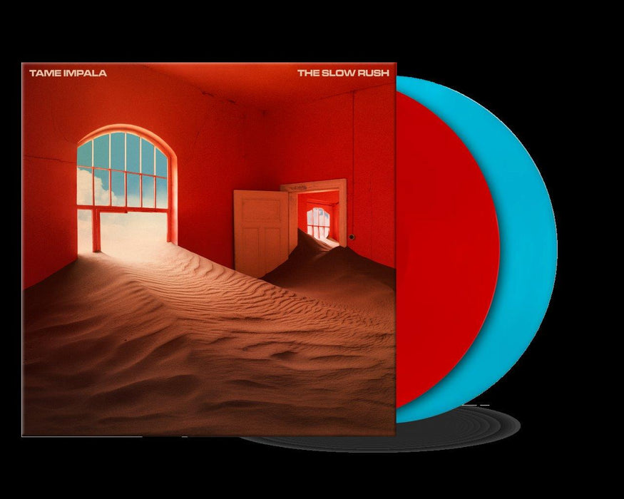 Tame Impala - The Slow Rush Vinyl LP Indies Red & Blue Colour 2020