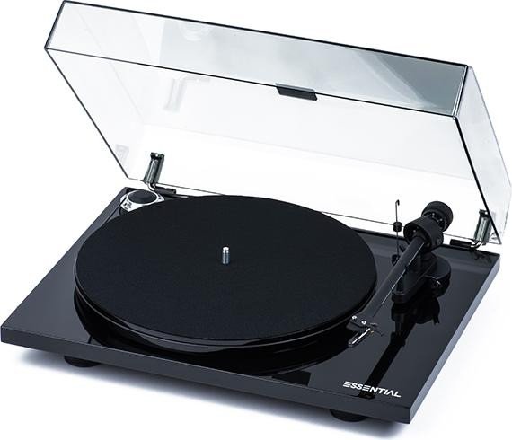 Pro-Ject Essential III Black Turntable with Black Platter
