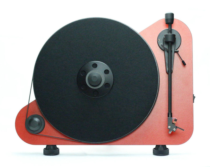 PRO-JECT VTE Vertical Turntable Wall Mountable MATT RED NEW OFFICIAL