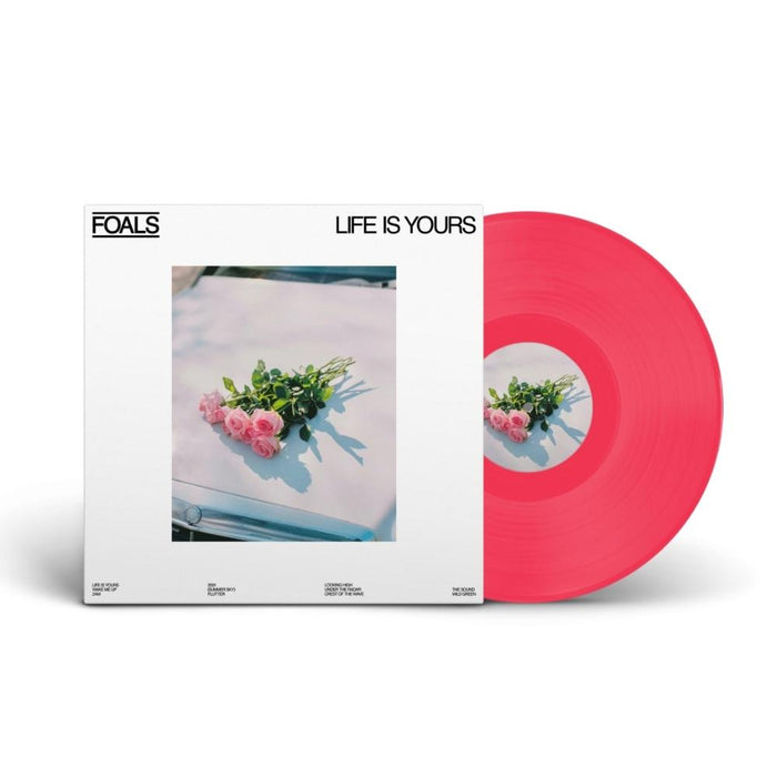 Foals Life Is Yours Vinyl LP Pink Colour 2022