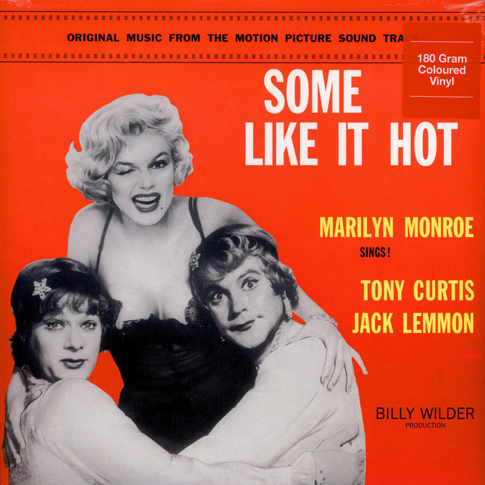 SOME LIKE IT HOT Marilyn Monroe 12" Coloured 180gm LP VINYL NEW