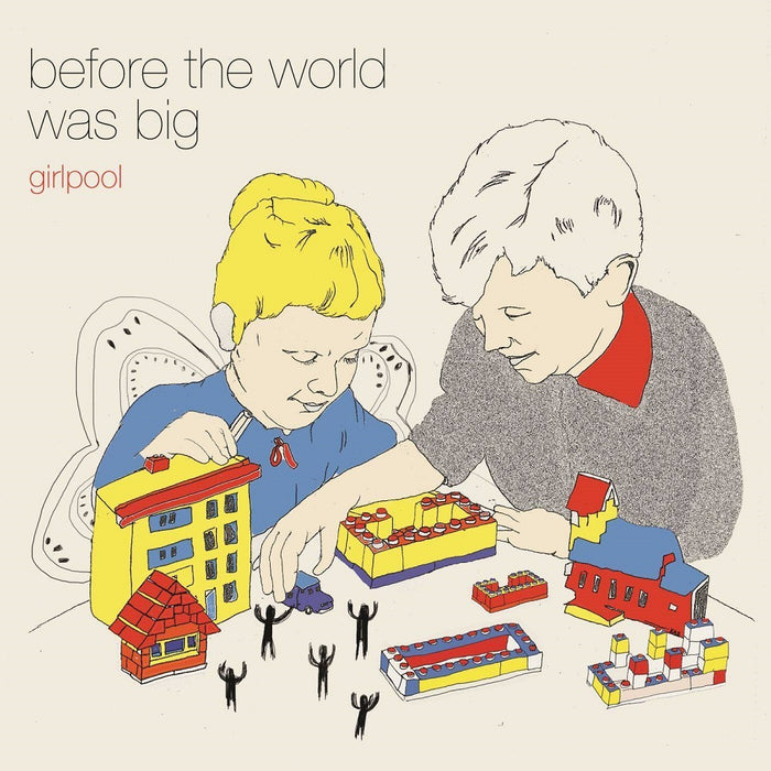 Girlpool Before The World Was Big Vinyl LP Yellow Colour 2015