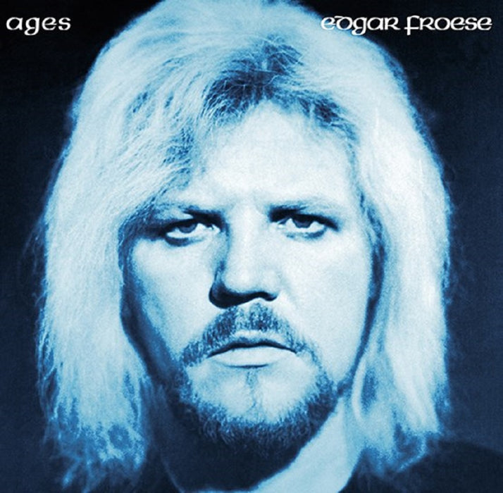 Edgar Froese Ages Vinyl LP Grey White and Blue White RSD 2023