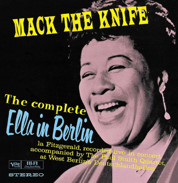 Ella Fitzgerald ?Mack The Knife Ella In Berlin Vinyl LP New 2019