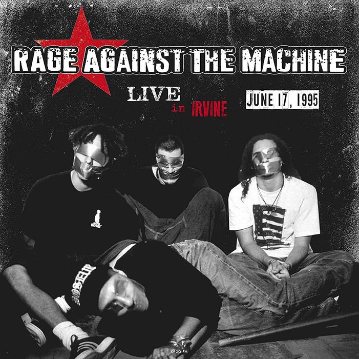 Rage Against The Machine Live in Irvine CA June 17th 1995 Vinyl LP White Colour 2016
