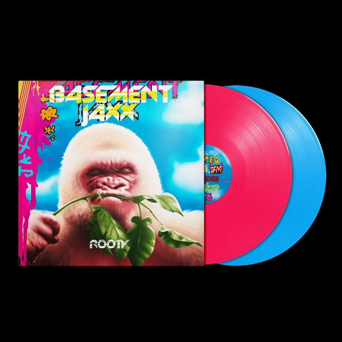 Basement Jaxx Rooty Vinyl LP Pink And Blue Colour 2023