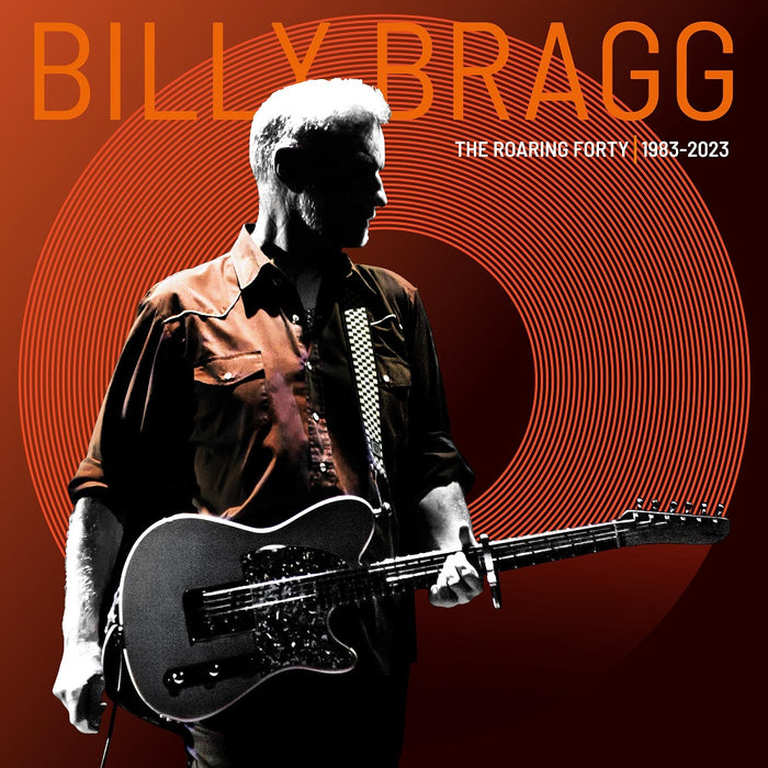 Billy Bragg The Roaring Forty (1983-2023) Vinyl LP Orange Colour 2023