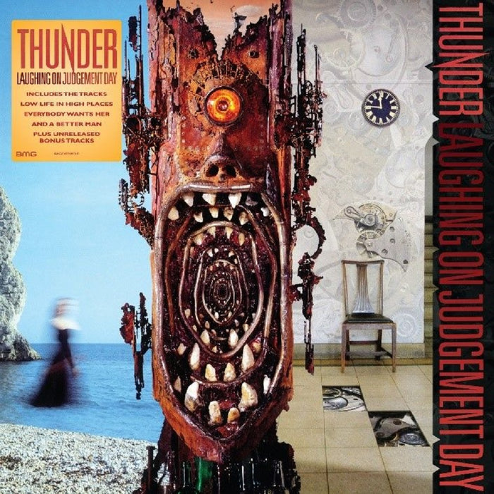 Thunder Laughing On Judgement Day Vinyl LP Blue and White 2023