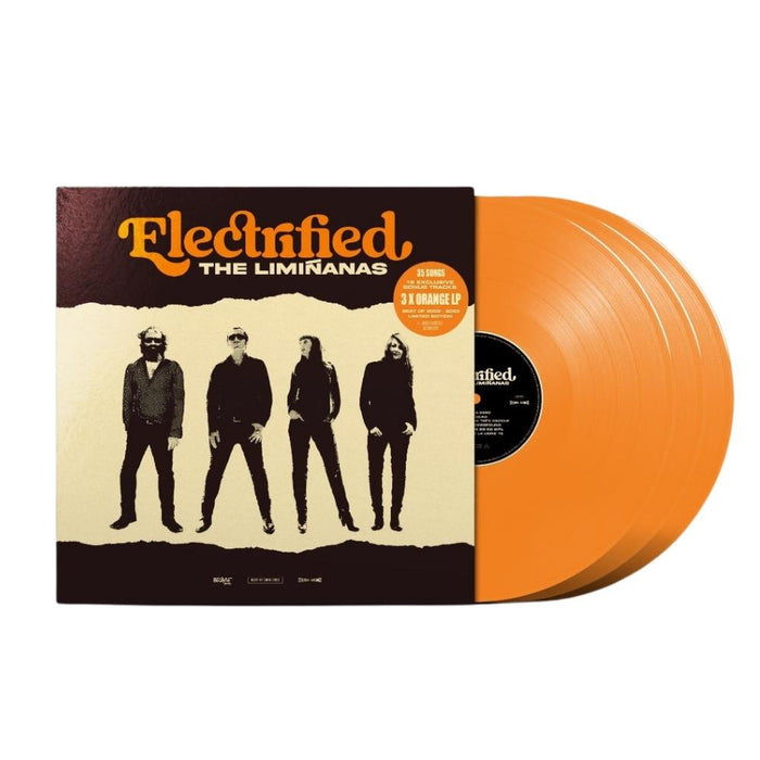 The Liminanas Electrified (Best Of 2009-2022) Vinyl 3LP Indies Orange Colour 2022