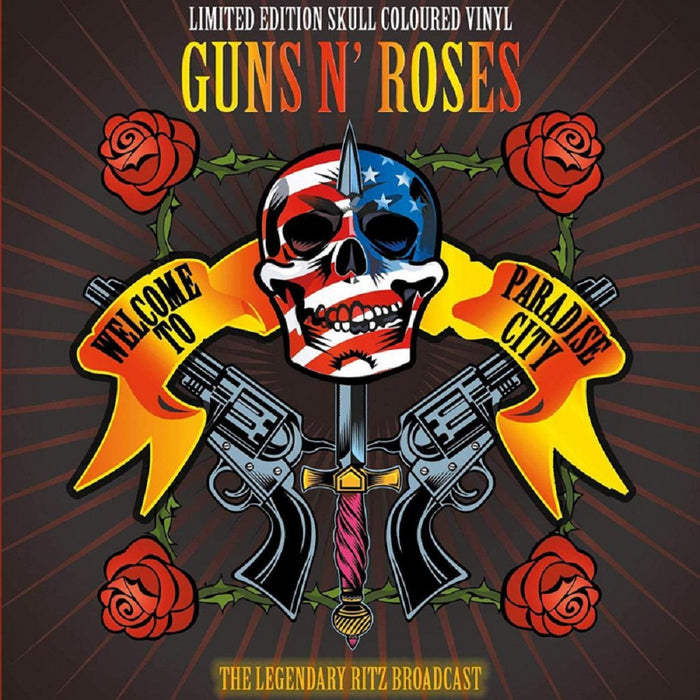 Guns N Roses Welcome To Paradise City Vinyl LP Skull Colour 2017