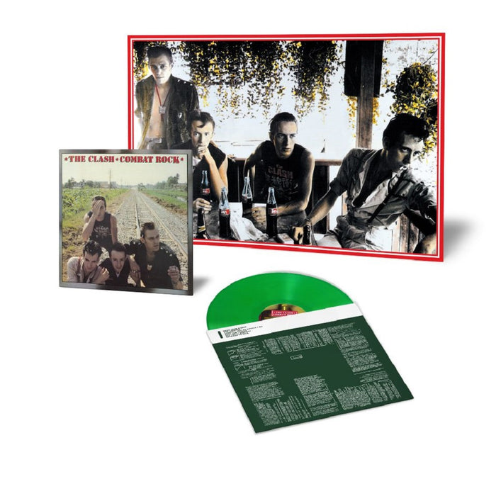 The Clash Combat Rock Vinyl LP Green Colour 2022