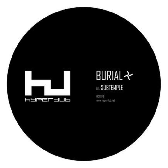 Burial Subtemple/Beachfires 10" Vinyl Single 2017