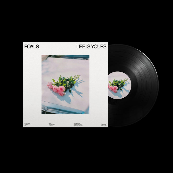 Foals Life Is Yours Black Vinyl LP 2022