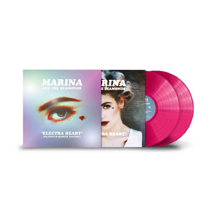 Marina And The Diamonds Electra Heart (Platinum Blonde Edition) Vinyl LP Magenta Colour 2022