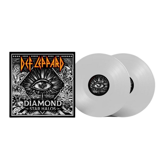 Def Leppard Diamond Star Halos Vinyl LP Indies Clear Colour Vinyl 2022