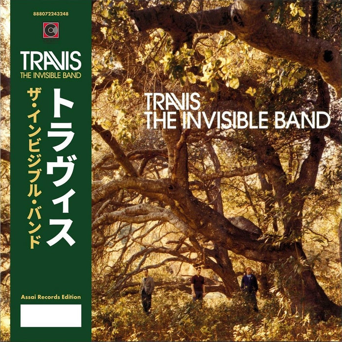 Travis The Invisible Band Vinyl LP Forest Green Colour Assai Obi Edition 2021