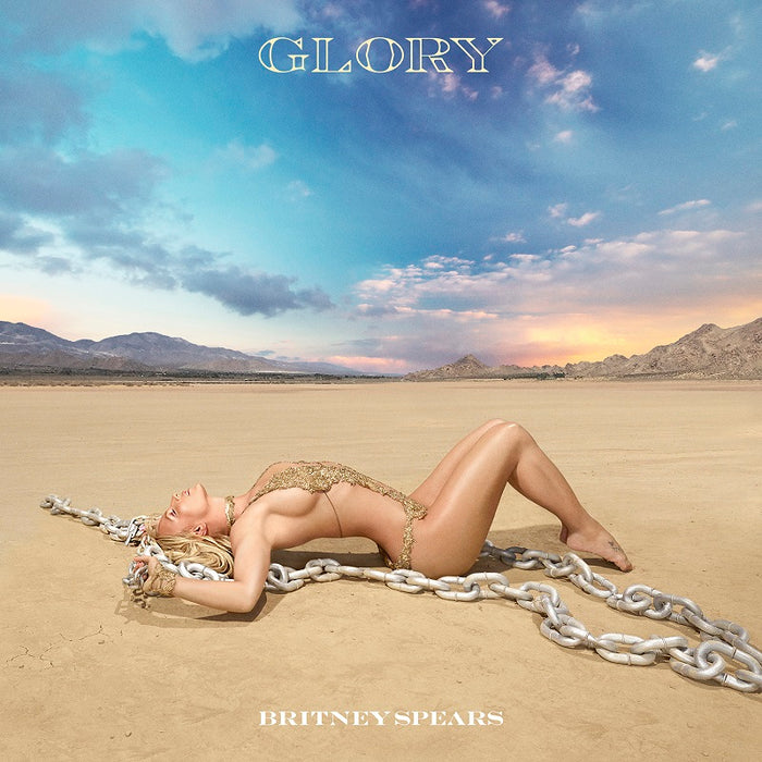 Britney Spears Glory Vinyl LP (Deluxe Edition) Opaque White Colour 2020