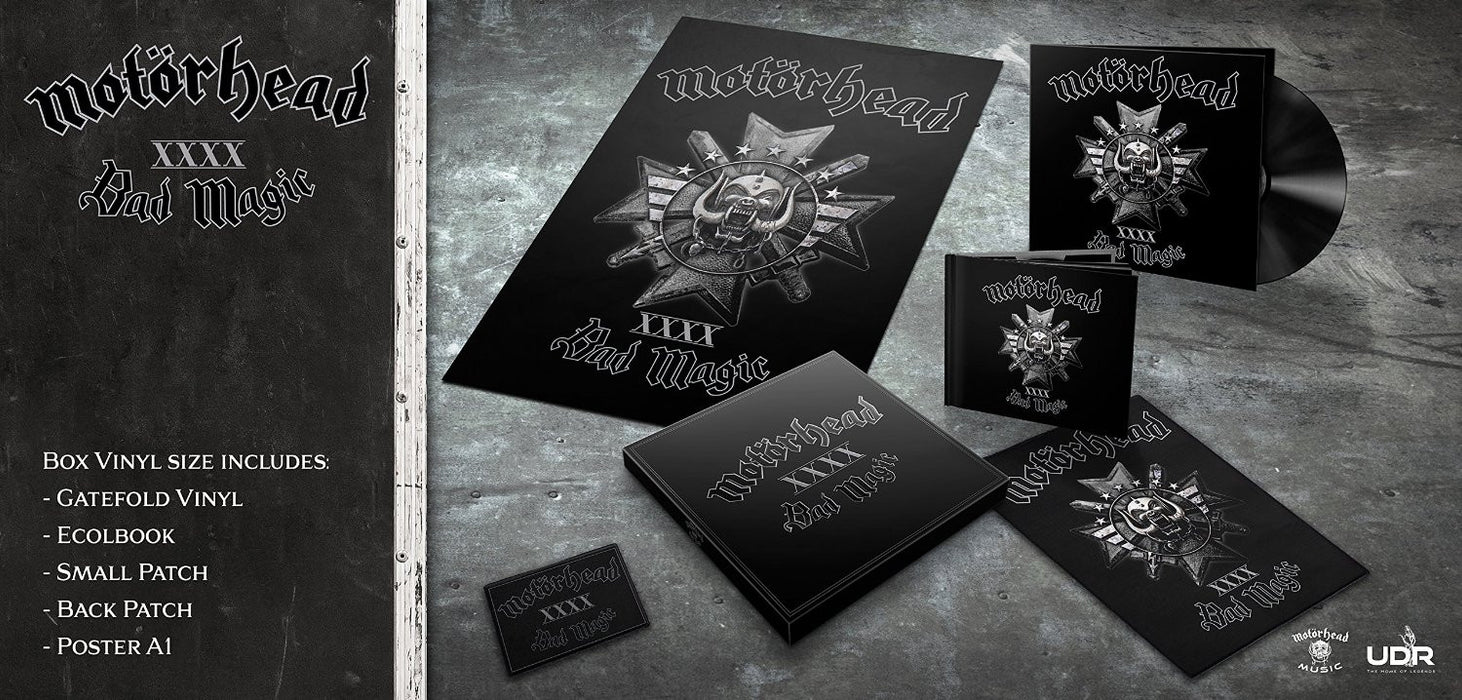 MOTORHEAD BAD MAGIC LP VINYL NEW LIMITED EDITION BOX SET