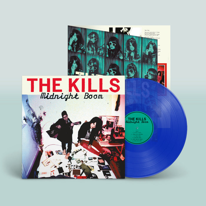 The Kills Midnight Boom Vinyl LP Transparent Blue 2023