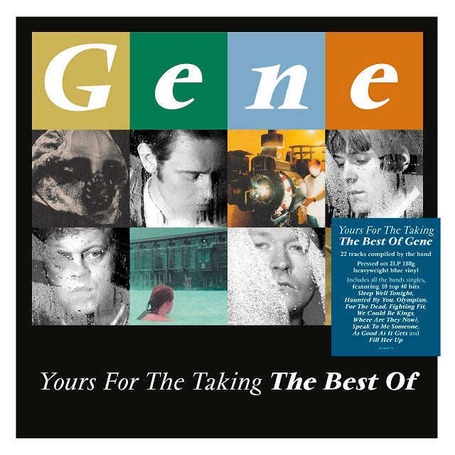 Gene Yours For The Taking: Best Of Vinyl LP Blue Colour 2020