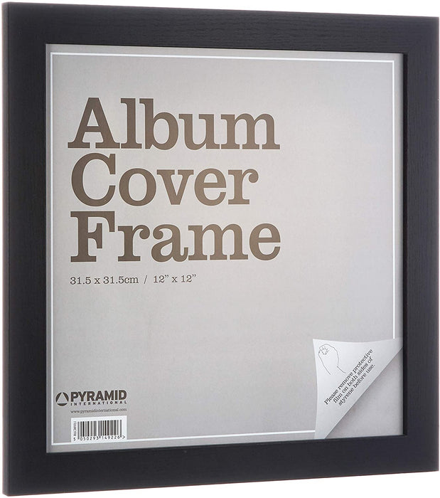 Album Cover Wall Art Frame BLACK MDF, PVC, Paper 31 x 31.5 x 1.3 cm