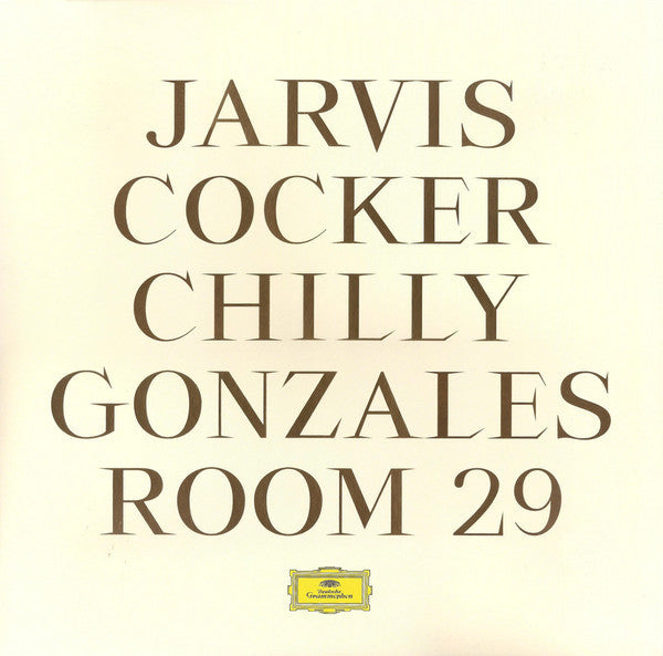 JARVIS COCKER & CHILLY GONZALES Room 29 LP Vinyl Ltd Ed 180gm NEW RSD 2017