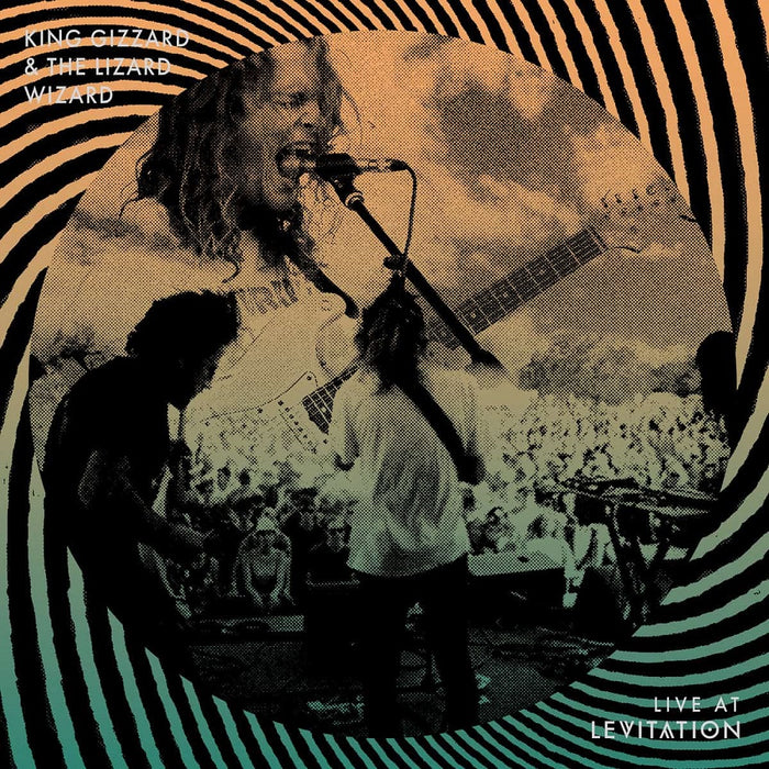 King Gizzard & The Lizard Wizard Live At Levitation 14' & 16' Vinyl LP Sleepwalker Swirl 2022