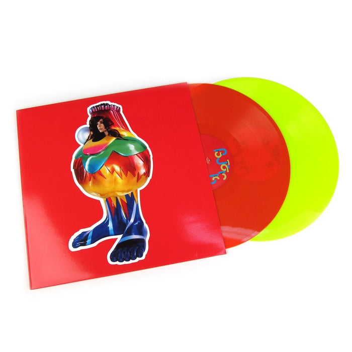 Bjork Volta Vinyl LP Red Yellow Colour 2015