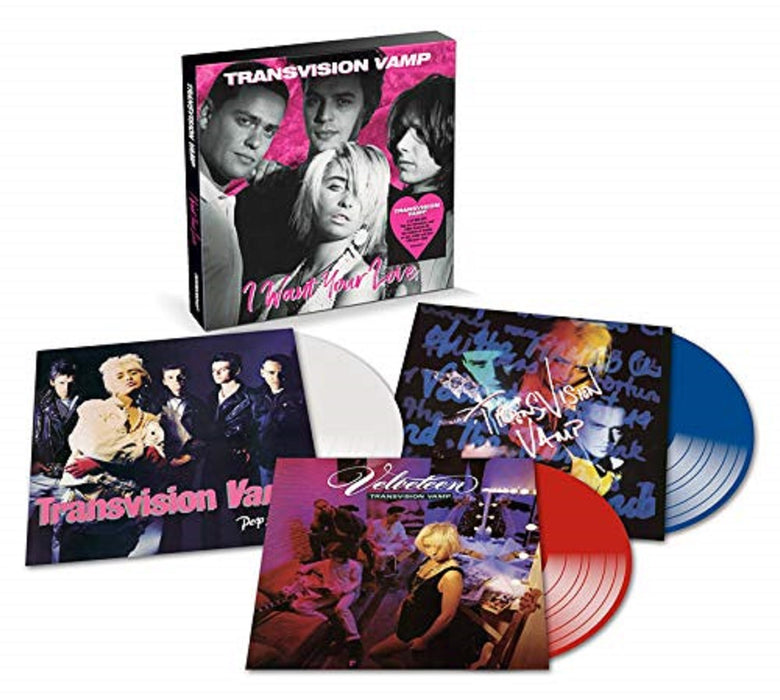 Transvision Vamp I Want Your Love Ltd Deluxe Vinyl LP Box Set New 2018