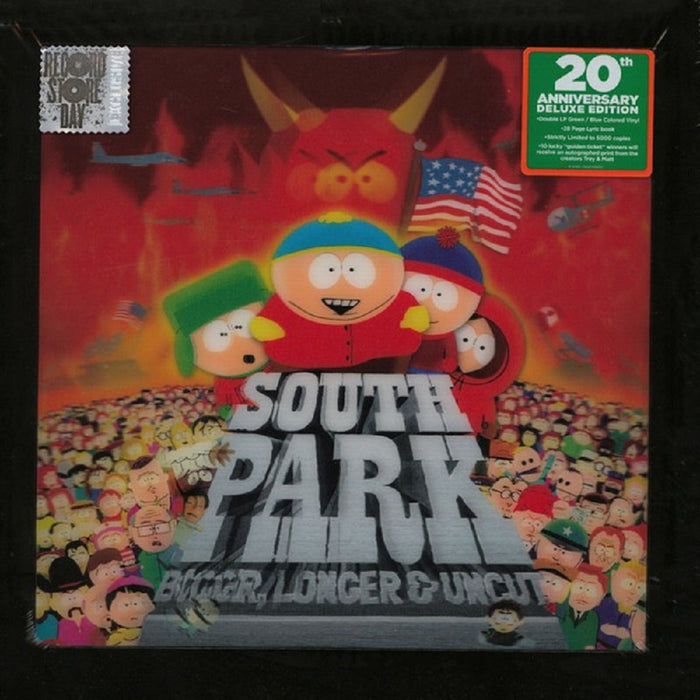 South Park Bigger, Longer & Uncut Vinyl LP Red & Orange Colour Boxset RSD 2019