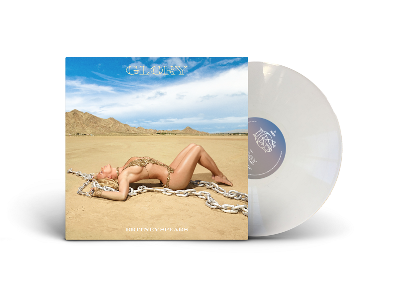 Britney Spears Glory Vinyl LP (Deluxe Edition) Opaque White Colour 2020